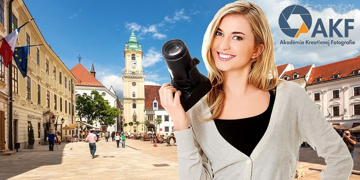 Škola kreatívnej fotografie: FotoPotulky Bratislavou - Hľadanie svetla