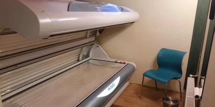 Permanentka do solária na 25, 50, 100 či 200 minút