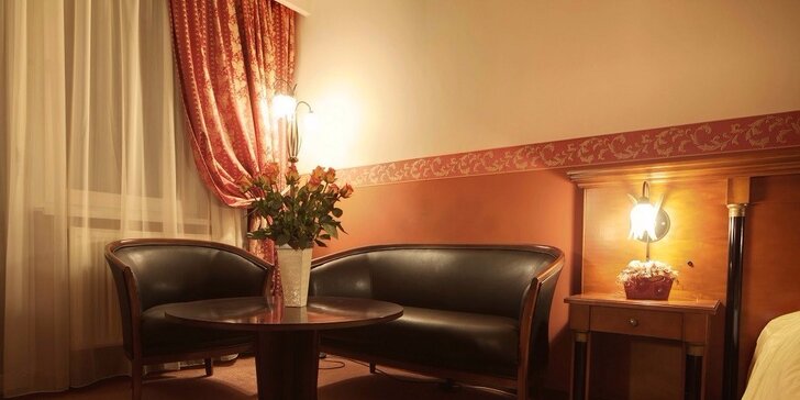 Luxusné romantické pobyty v Hoteli SERGIJO**** v kúpeľnom meste Piešťany