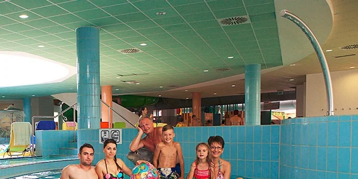 Rodinný wellness pobyt s plnou penziou a možnosťou návštevy úžasného aquaparku Aqua Palace