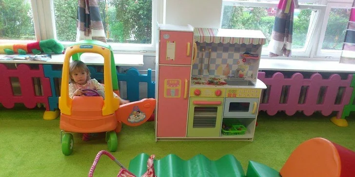 Detská narodeninová oslava alebo vstup do centra Hopsáčik