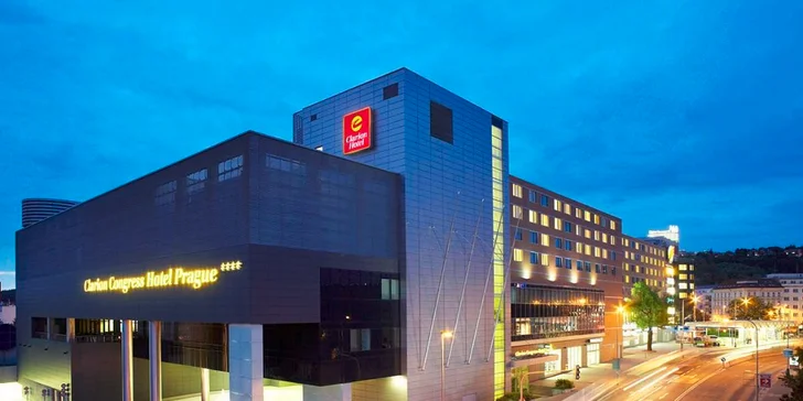 Luxusný Clarion Congress Hotel**** Prague, vstup do metra pod hotelom!