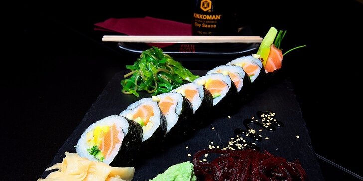 Japonská pochúťka Special Salmon Roll EDOKIN, BORY MALL