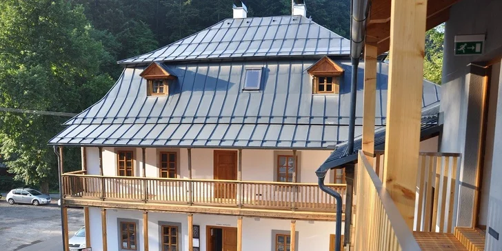 Wellness & Ski pobyt v novom špičkovom penzióne Banský dom*** uprostred Štiavnických vrchov. Dieťa do 14,99 r. zdarma