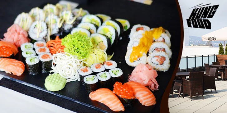 Sushi set so 42 kúskami