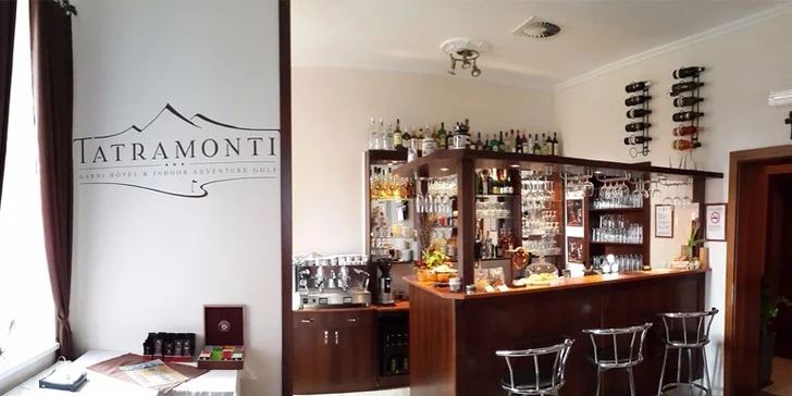 Hotel TATRAMONTI*** štýlové ubytovanie v centre Popradu s indoor golfom v cene