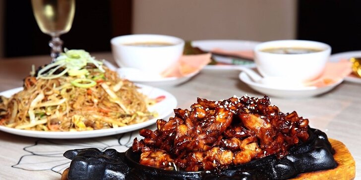 Ázijské degustačné menu pre dvoch v Asian Restaurant Sunshine v Auparku