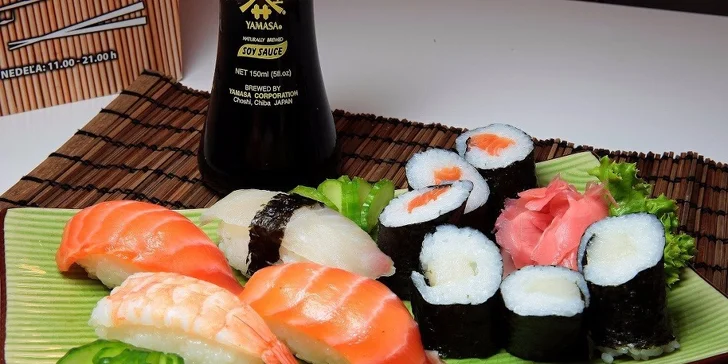 SUSHI sety v SUSHI Bare SUNSHINE v Auparku