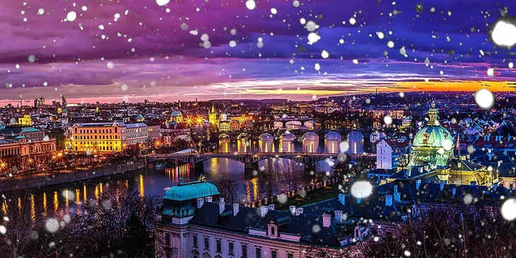 Advent v stovežatej Prahe, možnosť návštevy muzikálu MAMMA MIA! a punč v Českom Krumlove