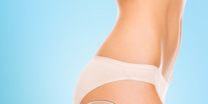 Neinvazívna liposukcia ultrazvukom - bruško, stehná, boky alebo zadoček