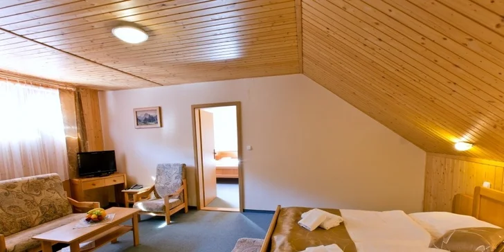 Rodinná dovolenka vo wellness hoteli Gobor*** v Západných Tatrách + 1 dieťa do 12 rokov zdarma!