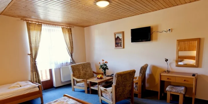 Rodinná dovolenka vo wellness hoteli Gobor*** v Západných Tatrách + 1 dieťa do 12 rokov zdarma!