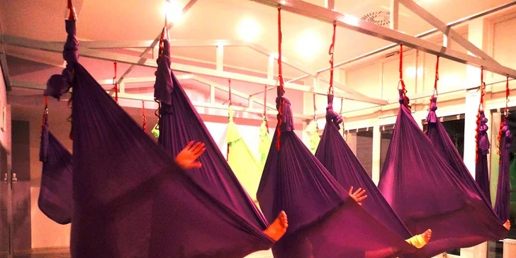 "Zalietajte" si pri cvičení Fly Fit alebo Fly Yoga