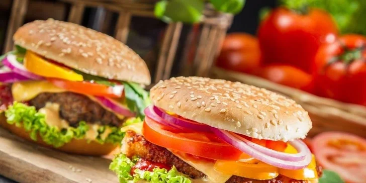 Burger Combo alebo Party Box menu