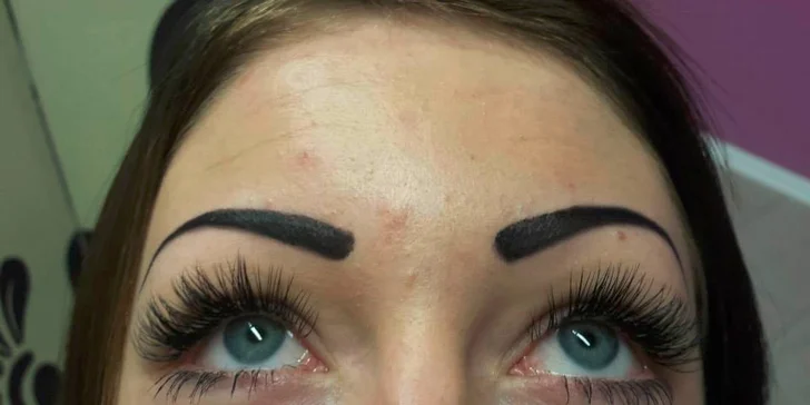 3D mihalnice, 3D permanentný make-up alebo profesionálne líčenie