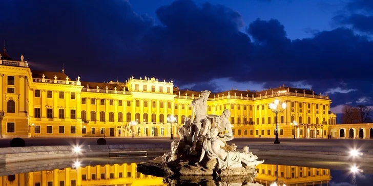 Adventná Viedeň a zámok Schönbrunn