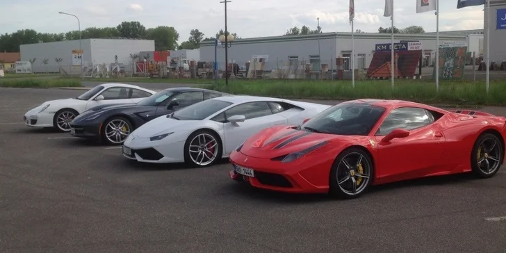 Najnovšie Ferrari a Lamborghini! Tá najlepšia jazda vášho života!