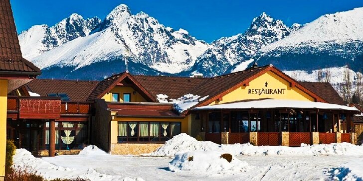 Hotel AMÁLIA*** s TatryCard zadarmo SKIBUS priamo pod lyžiarske svahy!