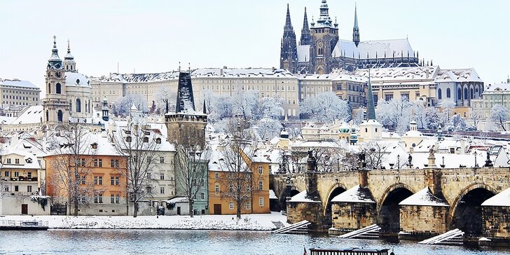 Praha v novom roku volá! Váš obľúbený PLUS Hostel Prague na 1 noc pre dvoch