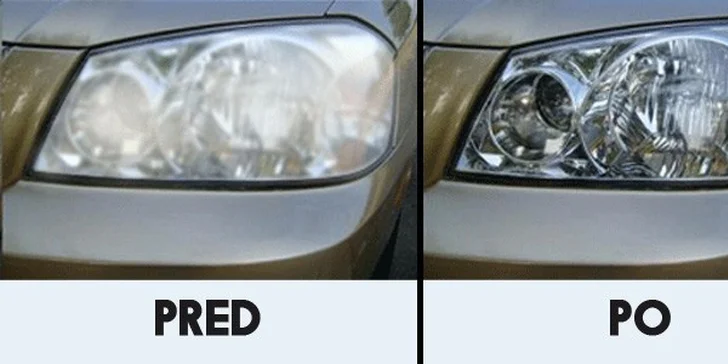 Renovácia starých zažltnutých svetlometov