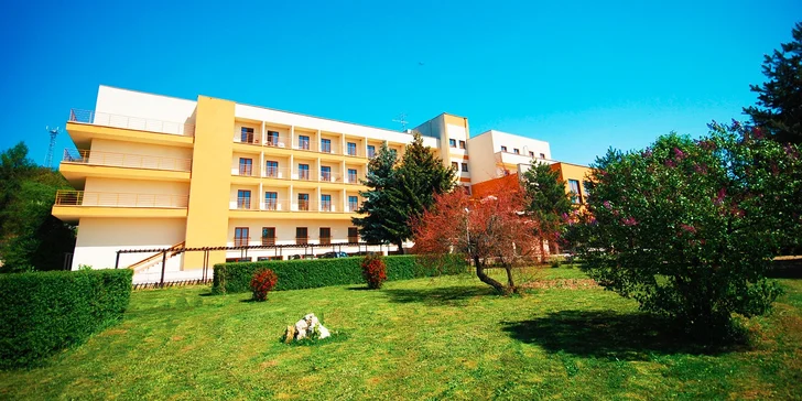 Kúpeľný wellness pobyt s plnou penziou, procedúrami podľa vlastného výberu a plaveckým bazénom v Hoteli Jantár*** Dudince