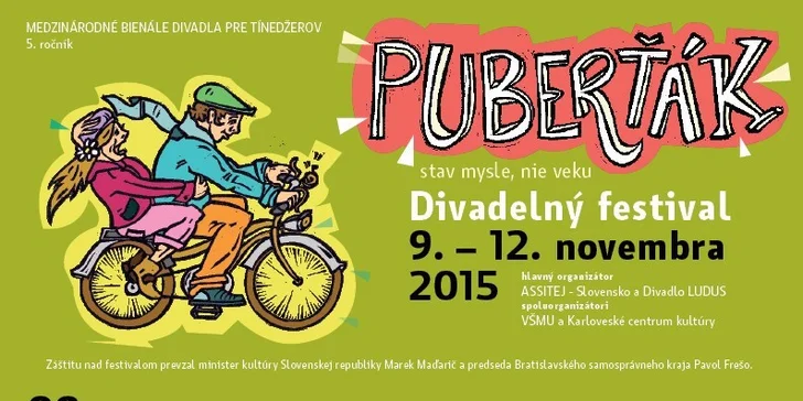 PUBERŤÁK 2015 divadelný festival pre tínedžerov