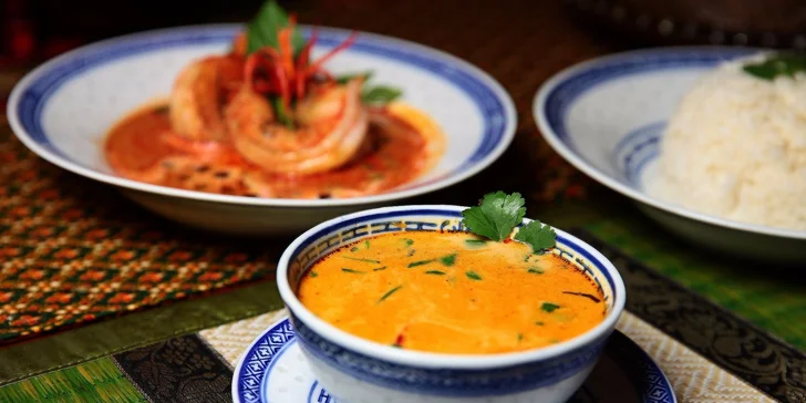 Thajské špeciality v originálnej thajskej reštaurácii NAAM THAI FOOD