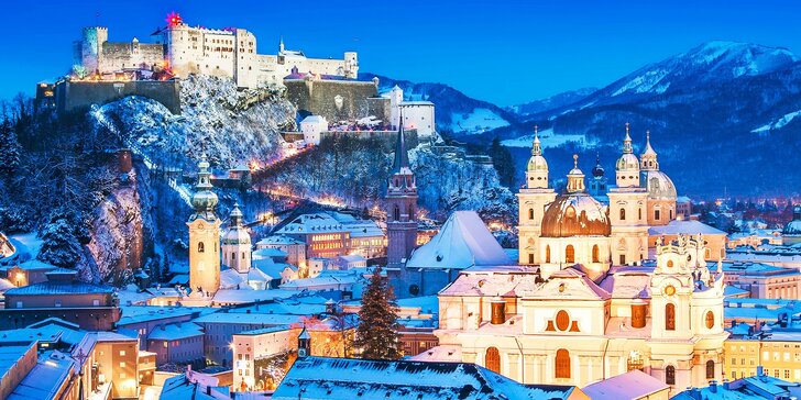 Advent a Silvester v Salzburgu – v meste Mozarta a Tichej noci