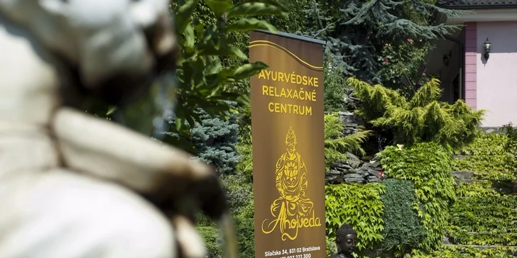 Luxusná celotelová olejová masáž v ayurvédskom relaxačnom centre