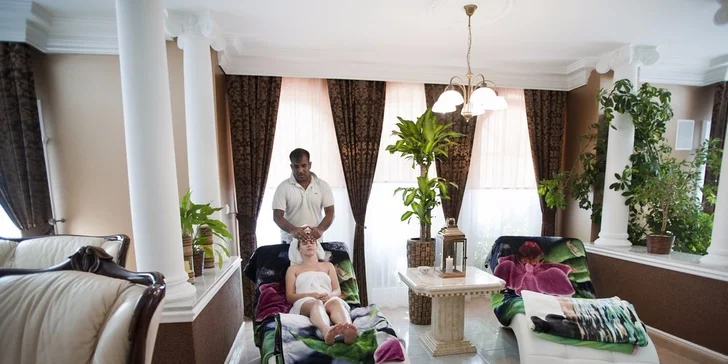 Luxusná celotelová olejová masáž v ayurvédskom relaxačnom centre