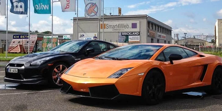 Jazda na Lamborghini alebo Nissane ako vodič či spolujazdec