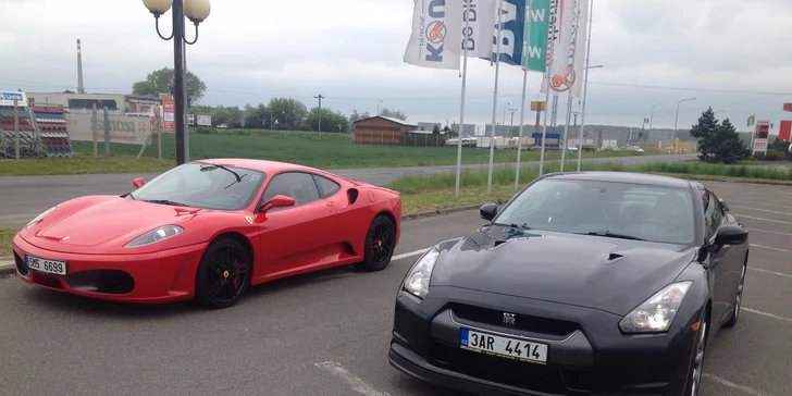 Jazda na Lamborghini alebo Nissane ako vodič či spolujazdec