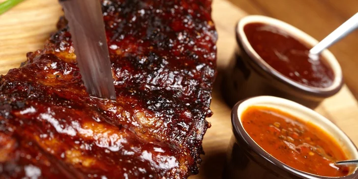 1 kg rebierok s prílohou a sladkou chilli omáčkou