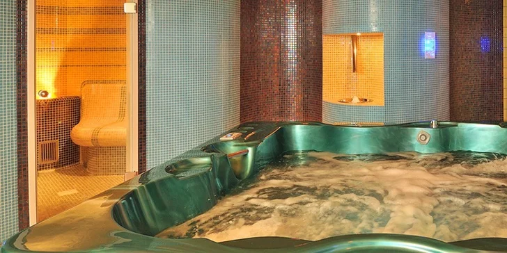 Súkromný wellness 2, 4 alebo 6 osôb s Proseccom
