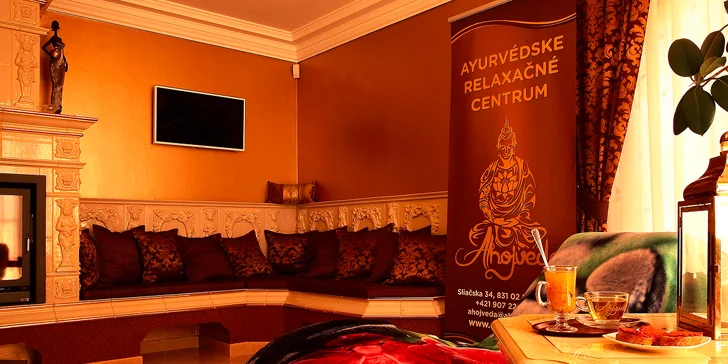 Luxusná celotelová olejová masáž v ayurvédskom relaxačnom centre