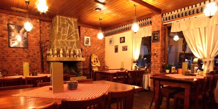 Pečená kačica s oblohou v Daniel's pub & restaurant pre 4 osoby