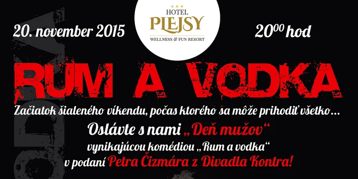 Fantastická dovolenka v Hoteli Plejsy*** Wellness & Fun Resort - pobyt plný prekvapení