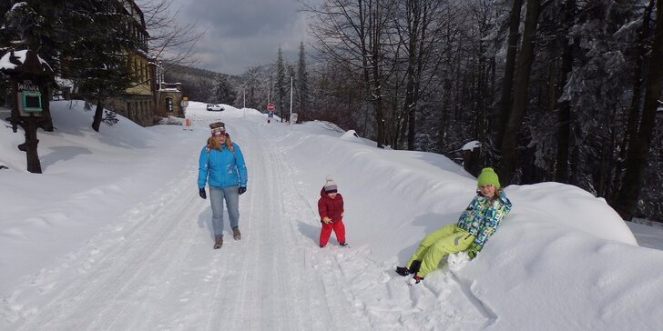 Rodinná Wellness & Ski dovolenka v hoteli Čertov***. Deti do 12 r. ubytovanie za zvýhodnených podmienok!