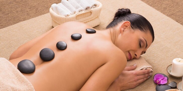 Vynikajúca masáž lávovými kameňmi