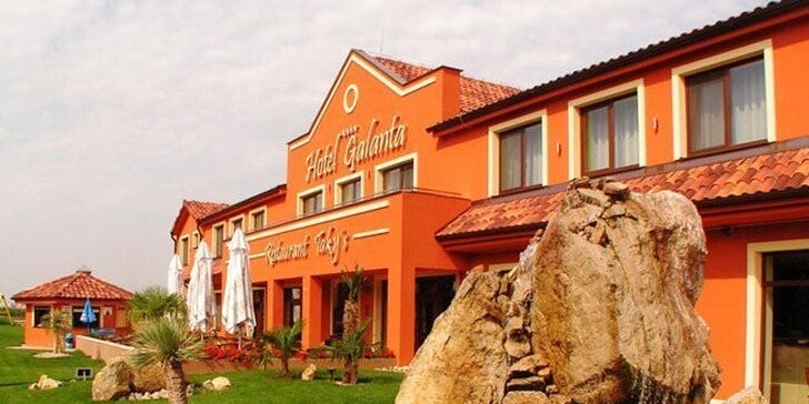 Gurmánsky pobyt pre 2 osoby v hoteli Galanta **** s celodenným vstupom do termálov Galandia, platnosť do 31.8. 2016! Ideálne ako darček!