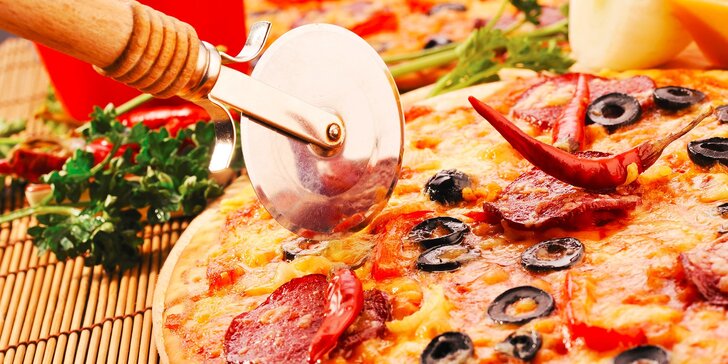 Pizza podľa výberu až z 26 druhov