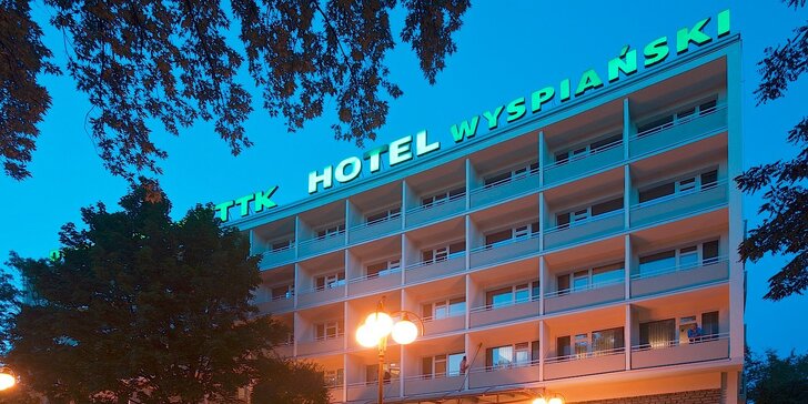 Čarovná dovolenka v centre Krakova v hoteli Wyspiański***