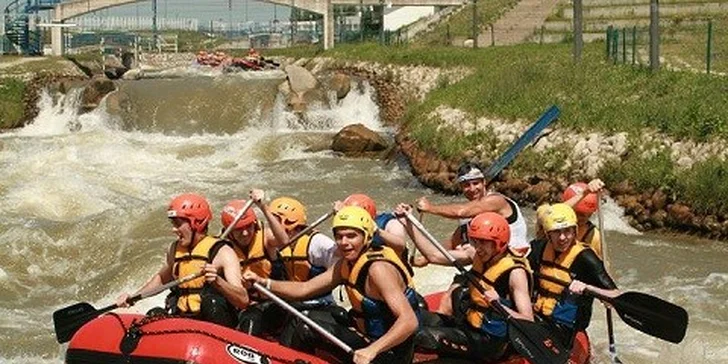 XXL rafting na divokej vode s občerstvením Čunovo