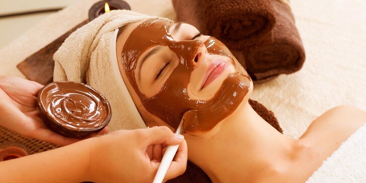 Čokoládová masáž v kozmetickom salóne Lavida