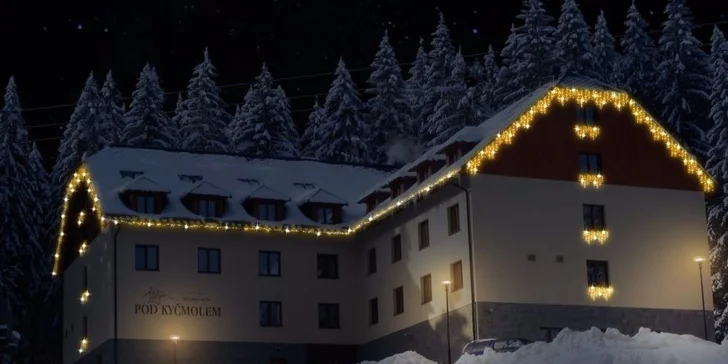 Zimná wellness dovolenka pre 2 osoby v srdci Beskýd