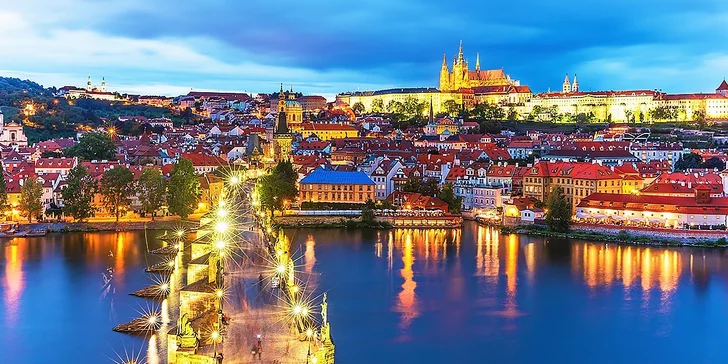 Pobyt pre 2 osoby s raňajkami priamo v centre Prahy v Hoteli U Svatého Jana***