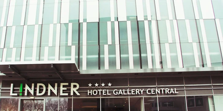 Romantický a luxusný wellness pobyt v Lindner Hoteli Gallery Central Bratislava**** s panoramatickým výhľadom