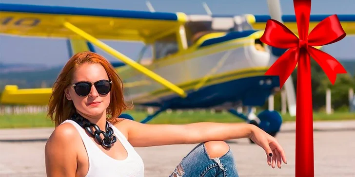 Vzrušujúci let lietadlom CESSNA 150. Teraz špeciálne darčekové balíčky!