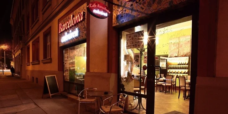 American cheesecake s džemom a kávou