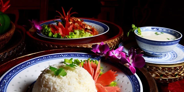 Thajské menu v originálnej thajskej reštaurácii NAAM THAI FOOD